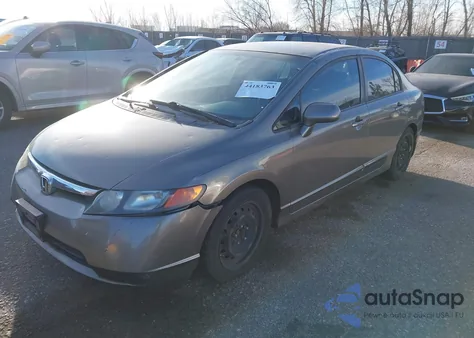 2008 Honda Civic Lx из США, поврежденный, VIN 2HGFA16578H351772